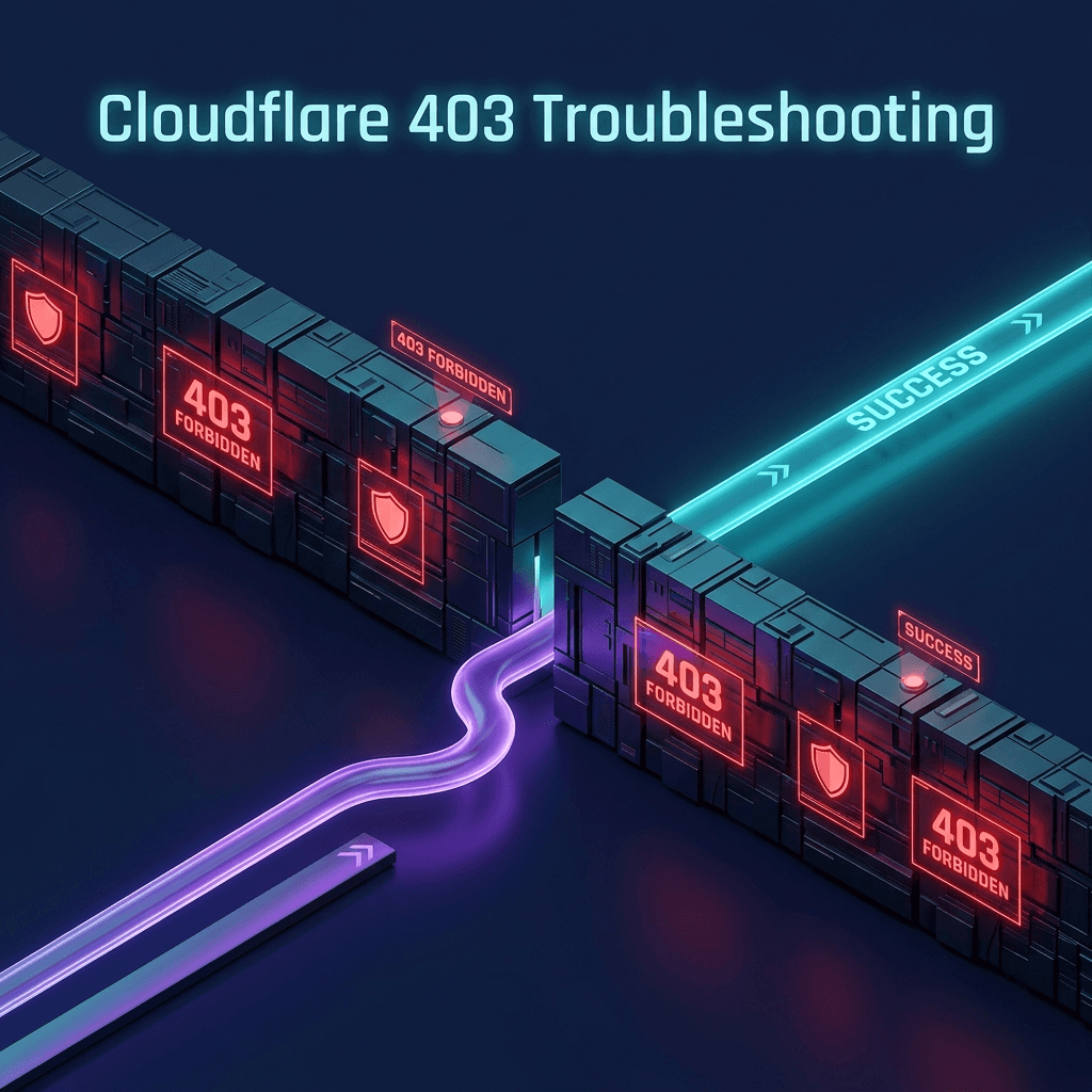 Cloudflare 403 Troubleshooting for Scraping and Browser Workflows