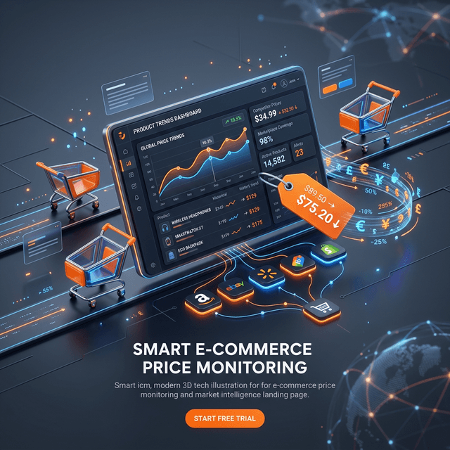 E-commerce Proxies for Price and Catalog Monitoring